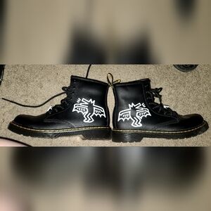 Limited edition Keith Haring Doc Martens zip up